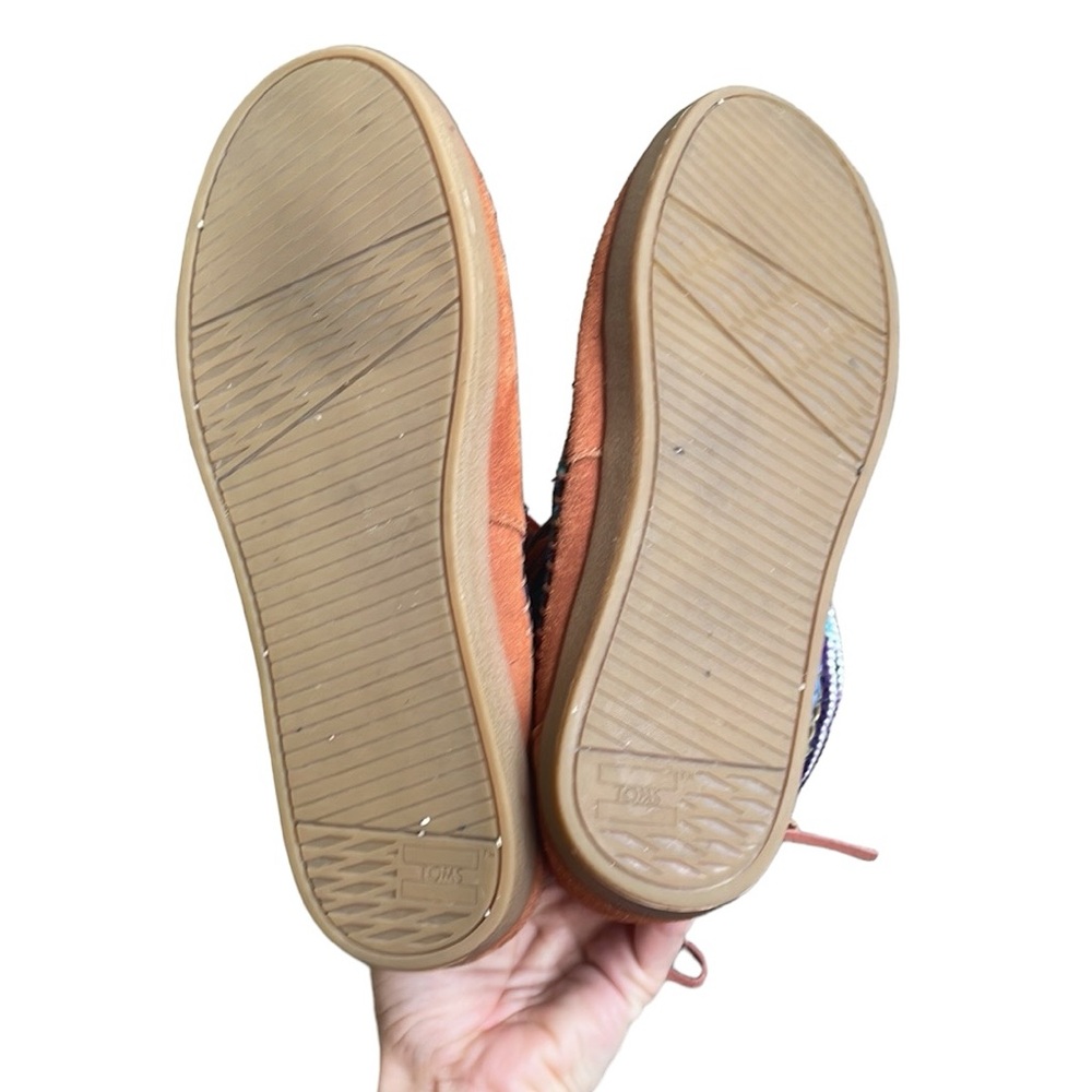 Toms Multicolor Blanket Boho Ankle Boots - Picture 5 of 8
